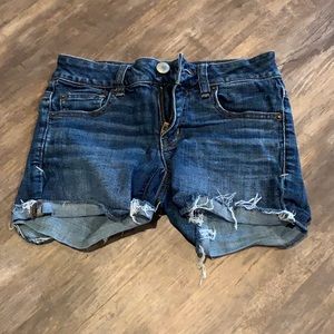 Super stretch Jean short from American Eagle.